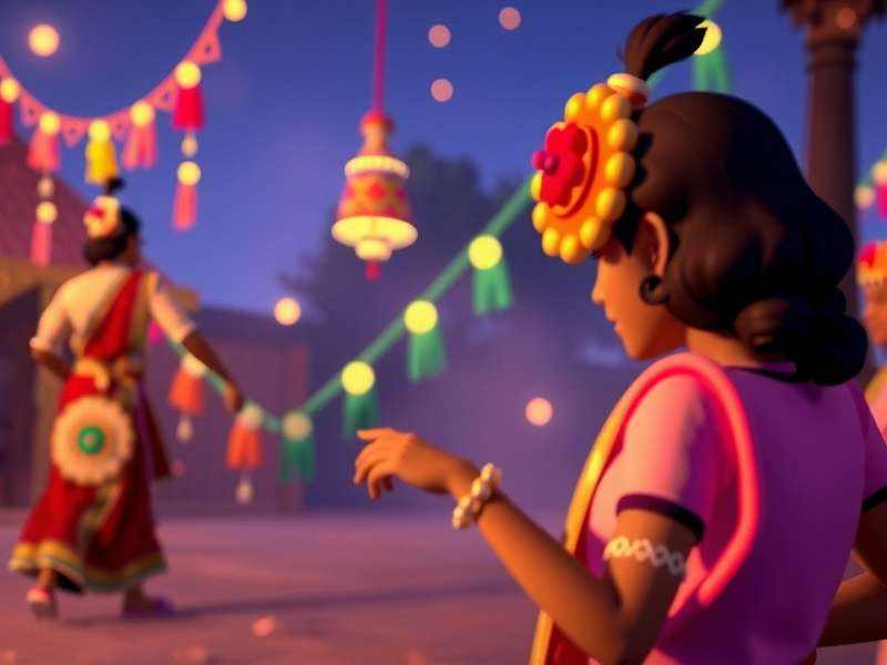 Lohri Luminance gameplay showcasing festival celebrations